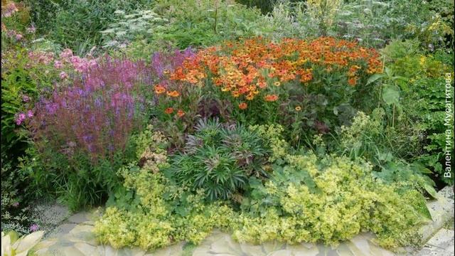 ❀ Клумбы из многолетников. Их достоинства и недостатки. Советы начинающим цветоводам и идеи смотреть онлайн