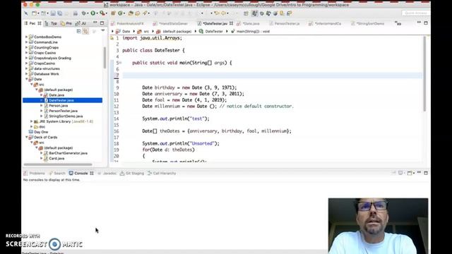 Java Comparable Interface and compareTo() смотреть онлайн