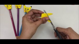 Куклы-ПикуЧу своими руками из бумаги! ОРИГАМИ, Поделки из бумаги \\ Origami Craft