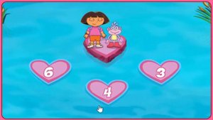 Dora the Explorer Games: Dora and the Lost Valentine - KIDS GAMES CHANNEL