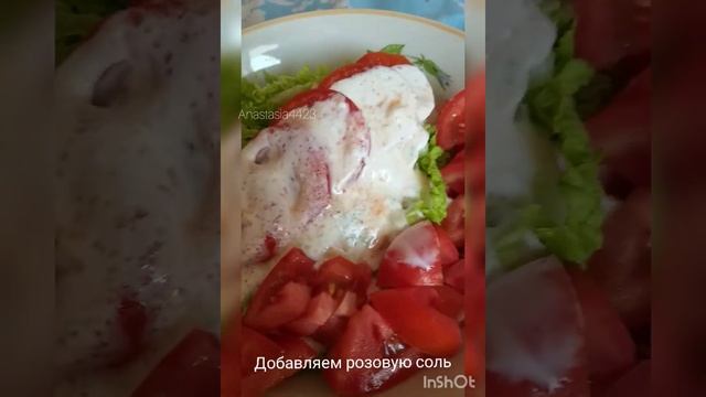 лёгкий салат из пекинской капусты с простоквашей