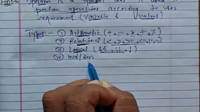 Operators in Java (Hindi) | What is Operator? Discuss with types