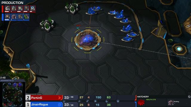 Starcraft 2 in HD: Parting vs Rogue, Best of 5, ASUS ROG, Group A смотреть онлайн