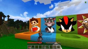 ВЫБЕРИ КРУГЛУЮ ЯМУ РАЙДЕР ГОВОРЯЩИЙ ТОМ СОНИК СИРЕНОГОЛОВЫЙ СИНИЙ РАДУЖНЫЙ ДРУГ В МАЙНКРАФТ