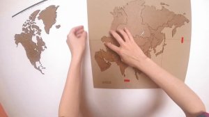Video instruction for World Map True Puzzle by MiMi Innovations