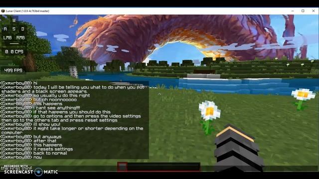 How to remove black screen when using shaders!! [ Tutorial ]