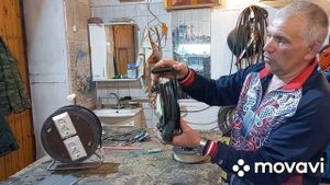 катушка для удлинителя 220в ,своими руками.