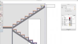 Эскиз лестницы на SketchUp | Для Андрея Чехов | Изготовление лестниц Тел 89171241768