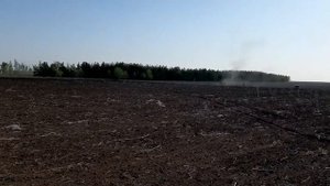 Весеняя вспашка под арбуз