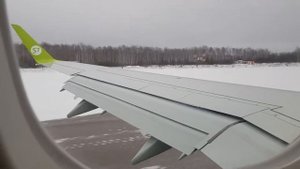 Взлет из Воронежа на эмбраер 170