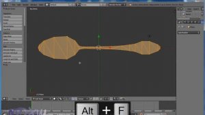 Blender. Урок 4-5: Моделирование ложки
