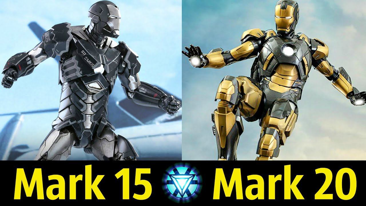 Костюмы Железного Человека (Mark 15 - Mark 20) ! Детальный Разбор (Часть 3)!