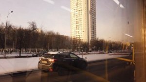 КМ маршрут автобуса. 04.12.2022 год. Москва.