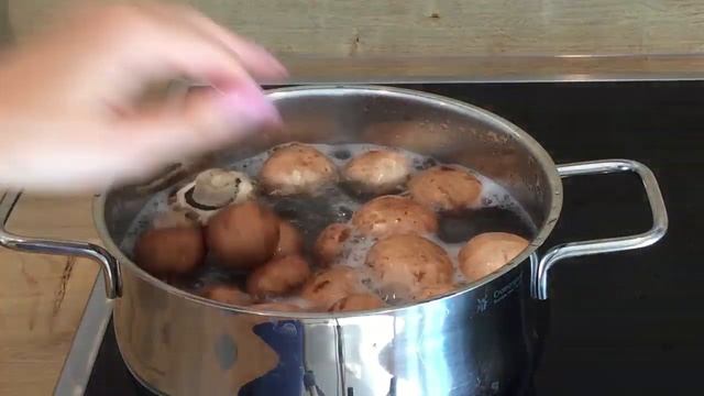 Грибы по-корейски Маринованные шампиньоны