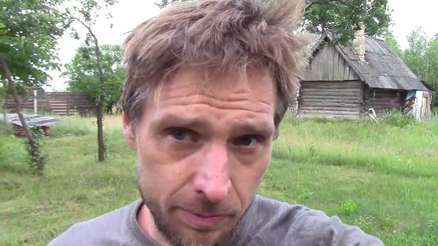 #67 Художник в ДЕРЕВНЕ воюет с сеном! Рецепт вкусного бутерброда на костре - Художник в ДЕРЕВНЕ 2.0