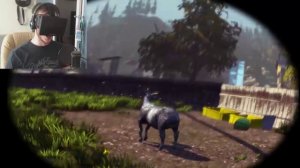 GOAT SIMULATOR + OCULUS RIFT + WUT??? O_O