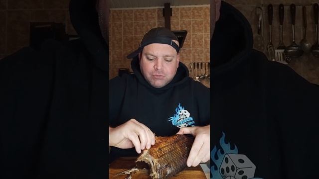 ОБЖОР КАРАСЬ горячего копчения/мукбанг/ужин