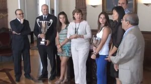 Visita del UCAM tenis de mesa a la Alcaldia.mp4
