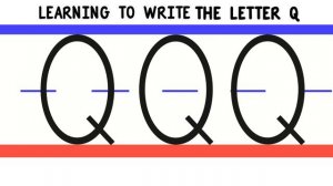 Write the Letter Q