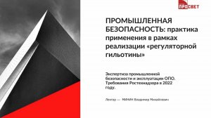 Промышленная безопасность_ практика применения в рамках реализации «регуляторной гильотины».