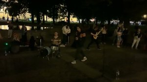КиШ - Лесник (❤️кавер у Эрмитажа. СПБ)
