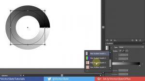 How to Create Angular or Conical Gradient in Adobe Illustrator