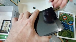 Распаковка - GPS навигатор Navitel T500 с ПО Navitel Navigator (с креплением и АЗУ)