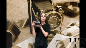 Щербакова Алина рассказывает о Фотоискусстве.  Школьное телевидение "Чапаевка,TV"