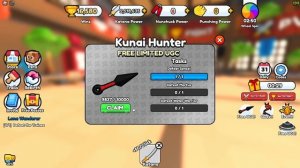 LIMITED UGC ITEM! How to get the FACE KUNAI in NINJA FIGHTING SIMULATOR EVENT on ROBLOX!