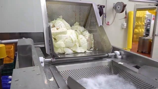 Процесс производства Гамбургеров - пищевая фабрика в Корее
