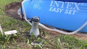 Надувной бассейн Intex 457-91см Начало сезона