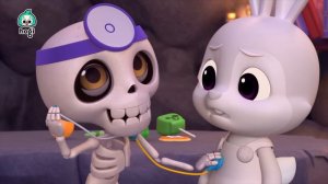 Chumbala Cachumbala with Doctor Skeleton’s Hospital 👻 🏥|Halloween Songs for Kids 🎃|Pinkfong & Hogi