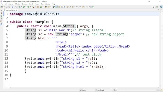 Java tutorial #45 | Handling strings - String class  methods | Java course for beginners