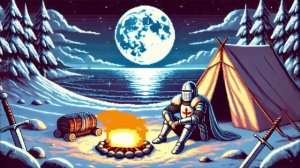 Холодная ночь, отдохни у костра и согрей душу (средневековая эмбиент-музыка)