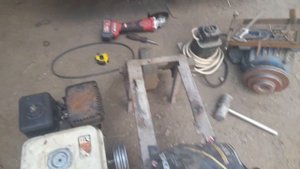 садовый измельчитель своими руками из металлолома. щепарез бензиновый.