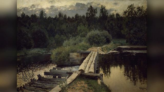 Исаак Левитан У омута смотреть онлайн