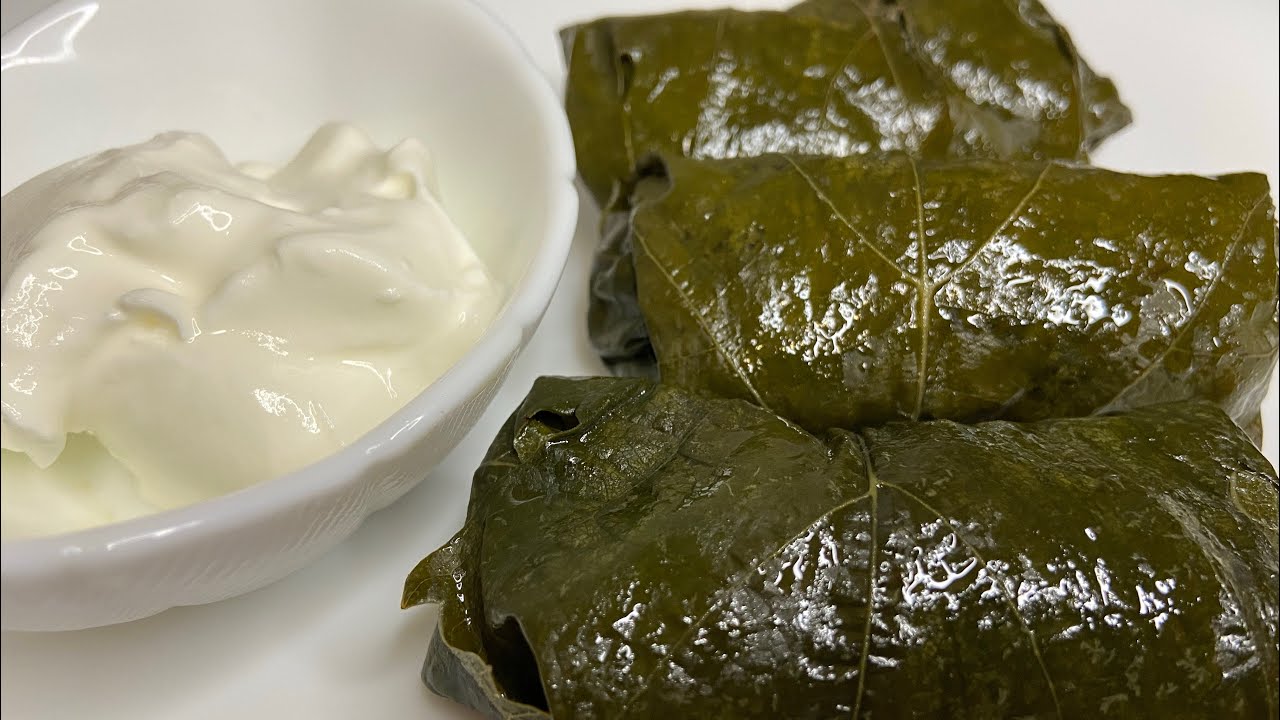 Долма. Толма в виноградных листьях _ Թուփով տոլմա _ Stuffed Grape Leaves Tolma