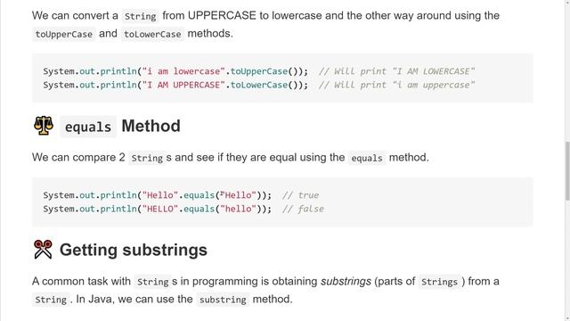 Strings in Java - Java Basics 1.4