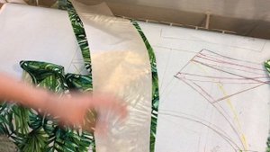 Нюансы кроя летней юбки-карандаш из льна с разрезом