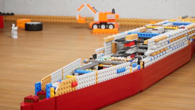 Lego Titanic speed build смотреть онлайн