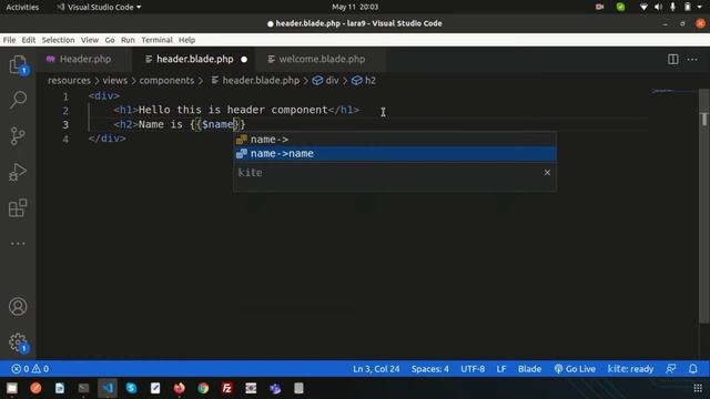 Laravel Component | Laravel Blade Template | Laravel 9 |  Laravel tutorial | Learning Points