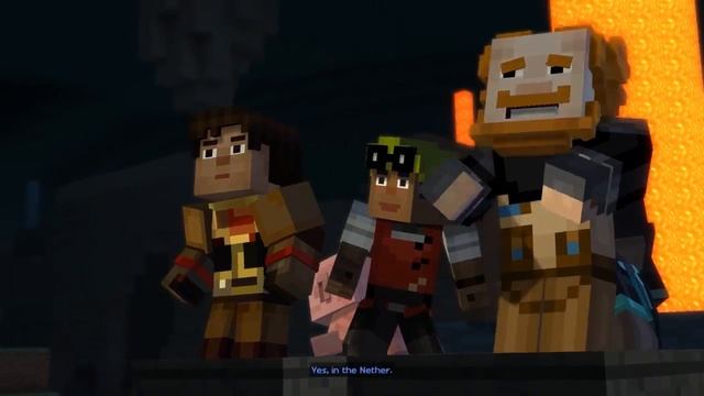 Minecraft: Story Mode Ep 4: A Block and A Hard Place | FULL Episode смотреть онлайн