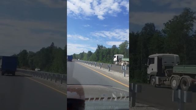 поездка 21.07.2022 в Самарскую область реверсивнове движение ремонт дорог смотреть онлайн