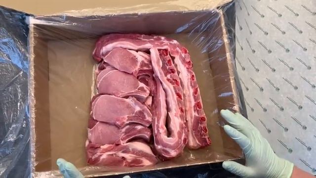Набор "Ребрышки свиные/корейка свиная"