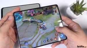 Samsung Galaxy Z Fold 5 Mobile Legends Gaming test | Snapdragon 8 Gen 2 for Galaxy, 120Hz Display