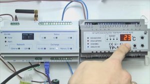 Подключение ЕМ-486 и реле контроля температуры ТР-101