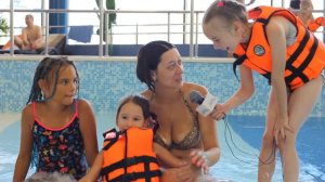 Видеоролик - интервью в аквапарке Фэнтази