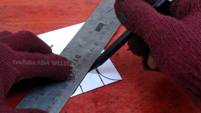 very few know, the secret of cutting round pipe 90 degrees in three directions смотреть онлайн