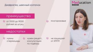 Анастасия Минаева обзор методов контрацепции