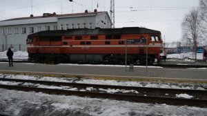 Тепловоз ТЭП70-0564 на станции Киров